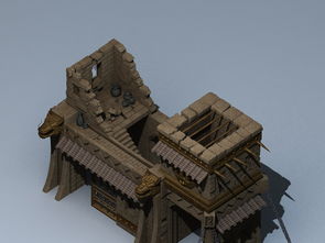 沙漠部落 砖瓦民房01平面设计图下载 图片92.66MB 城市规划大全 SU模型库